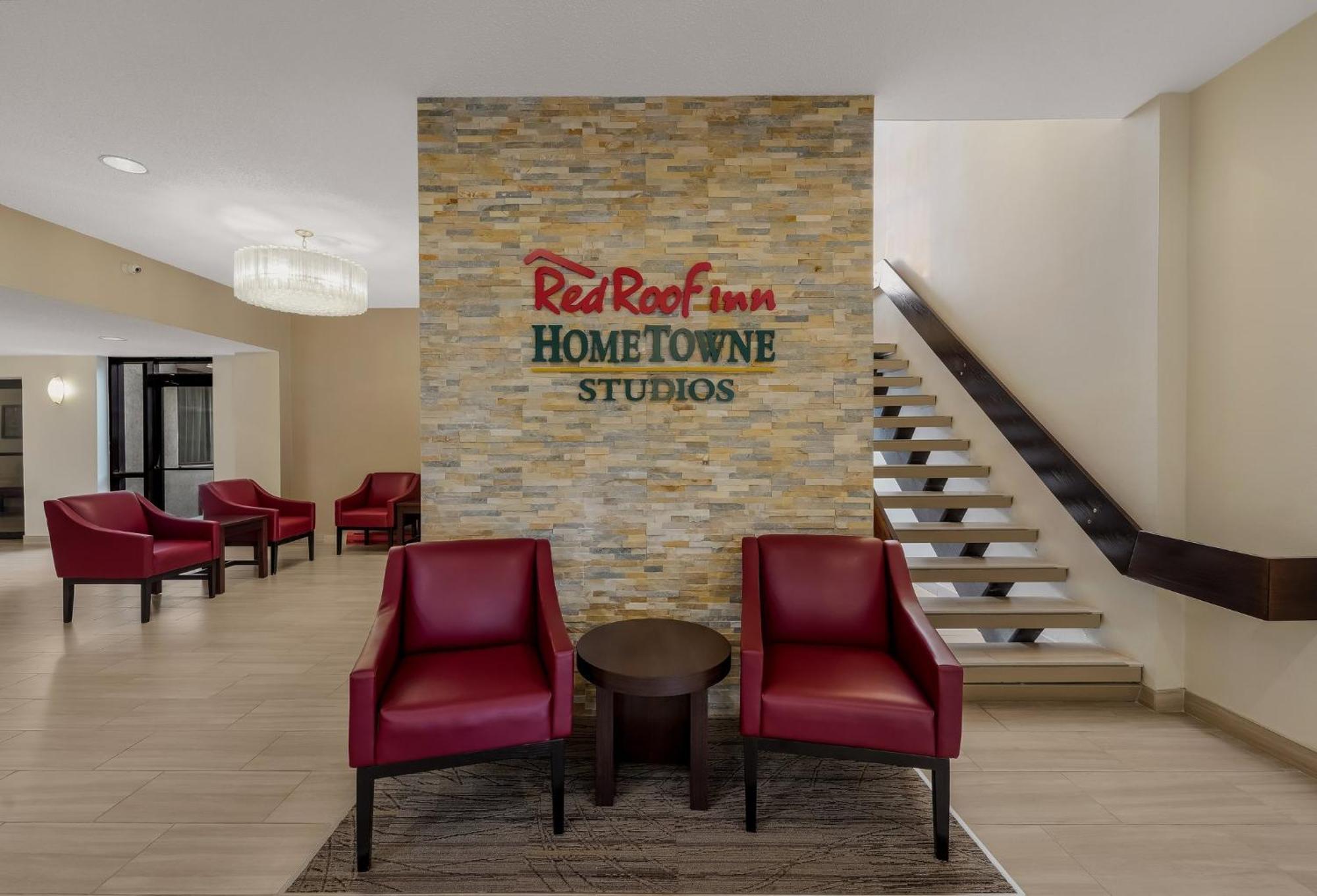 Red Roof Inn Painted Post Buitenkant foto